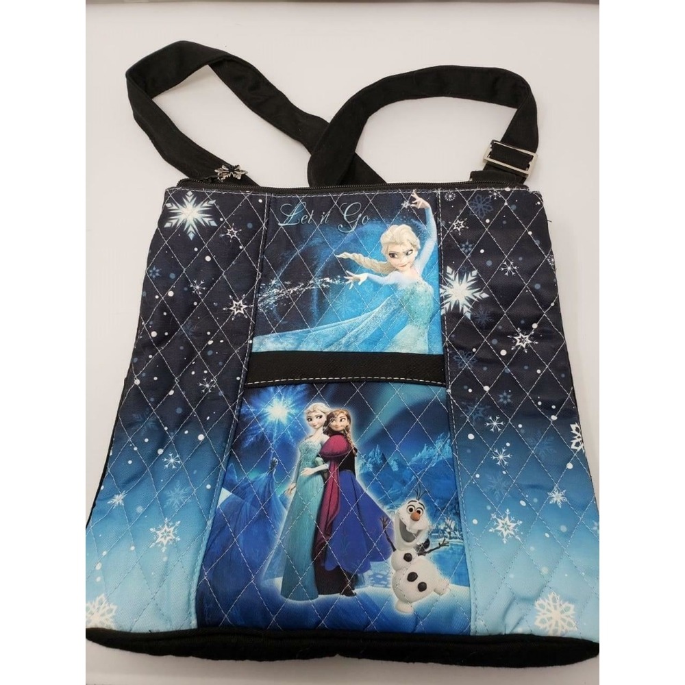 NWOT BRADFORD EXCHANGE DISNEY FROZEN ELSA & ANNA TOTE BAG